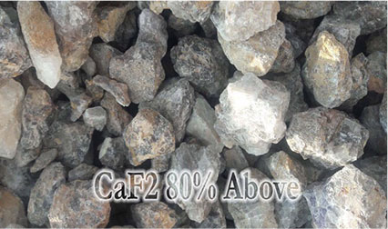 萤石块  CaF2 含量80%以上